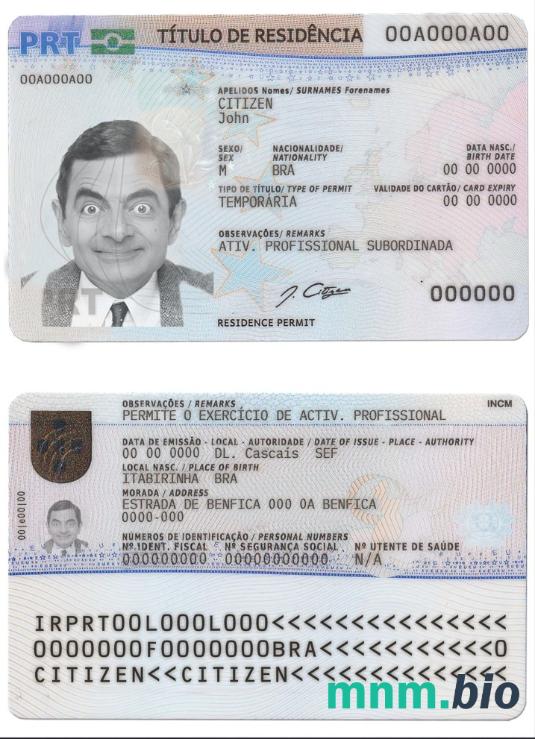 Zezwolenie na pobyt w Katarze format PSD, Pobierz